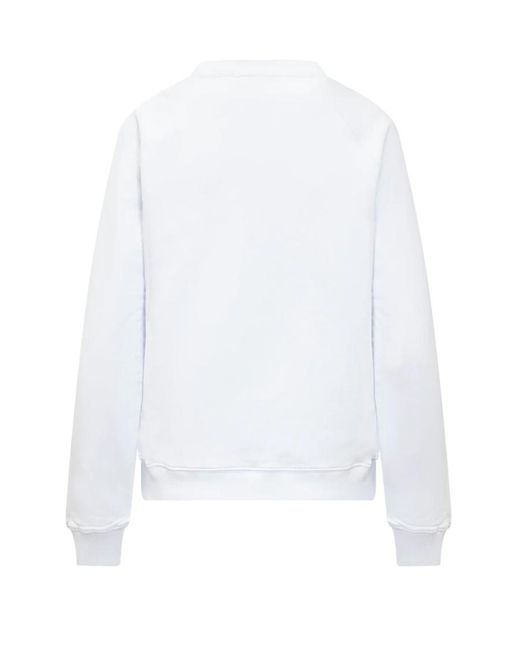 MSGM White Logo-Print T-Shirt