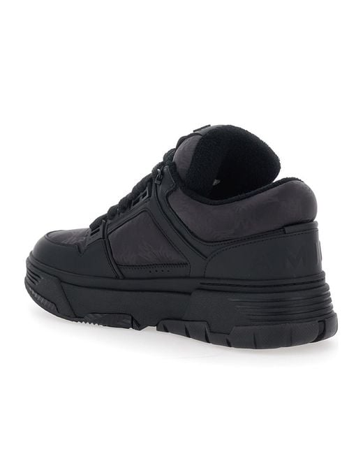 Amiri Black 'Ma-1' Low-Top Sneaker With Side Logo Detail for men