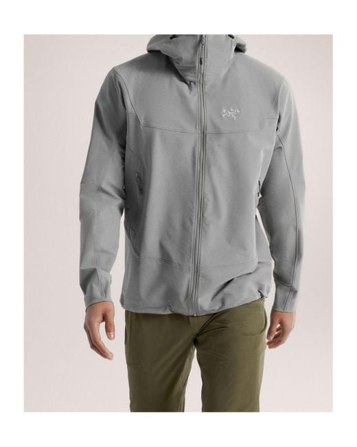 Arc'teryx Gray Gamma Hoody for men