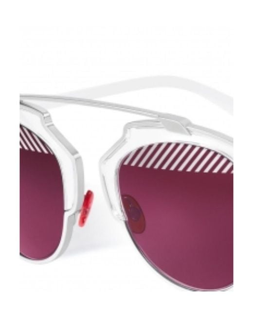 Dior Pink Logo Sunglasses