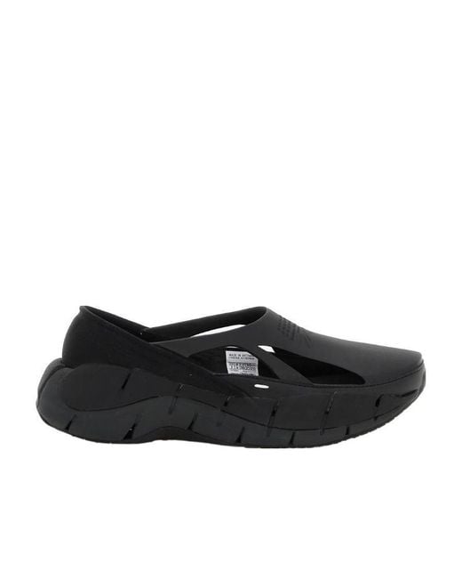 Maison Margiela Black X Reebok Cut-Out Sneakers