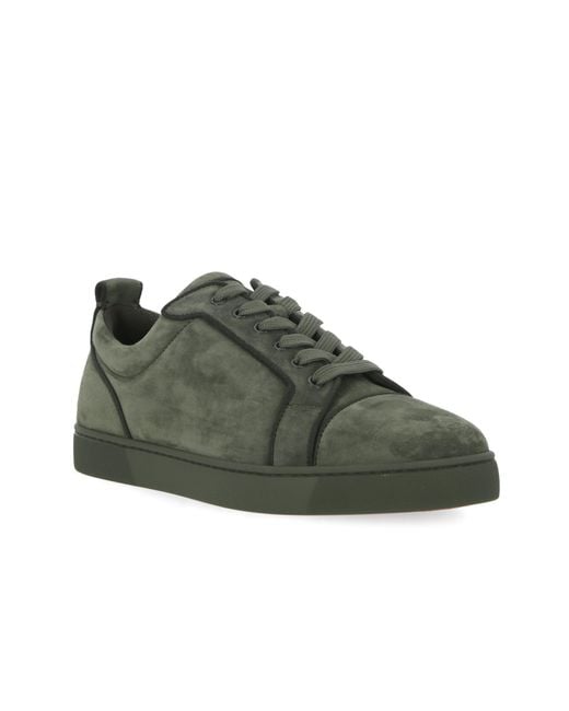 Christian Louboutin Green Louis Junior Low-Top Sneakers for men