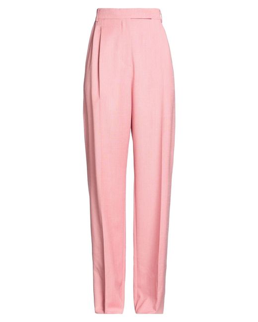 Max Mara Pink Loose Trousers