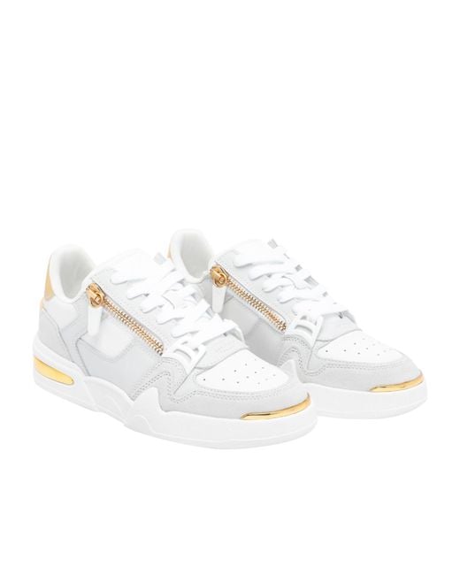 Giuseppe Zanotti White Gz-Ghost Sneakers for men