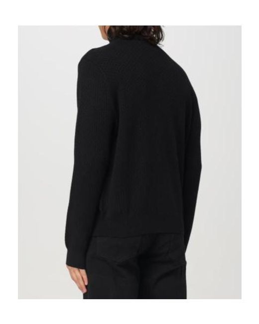 ARMANI EXCHANGE Black Roll-Neck Knitted Jumper for men