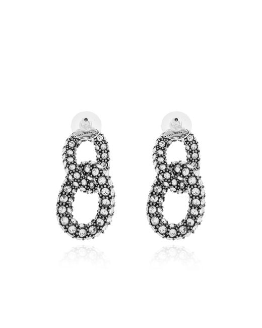 Isabel Marant Metallic Oval Earrings