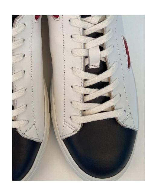 Emporio Armani Multicolor Strap-Up Casual Sneakers for men
