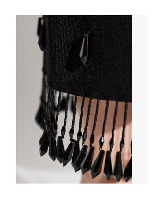 By Malene Birger Black Elastic Waist Midi Skirt