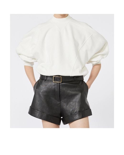 Sportmax White Crewneck Sweatshirt