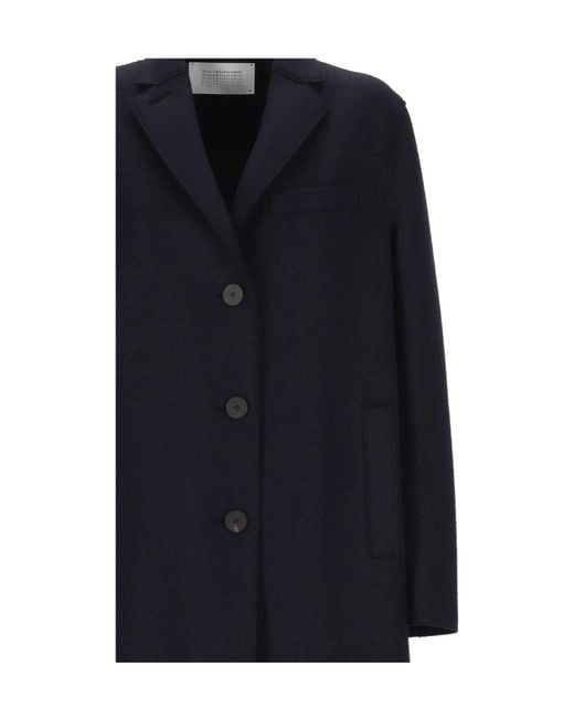 Harris Wharf London Black Long-Sleeved Coat