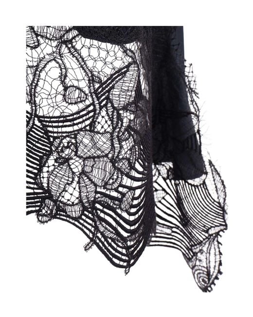 Fabiana Filippi Blue Crepe De Chine Top
