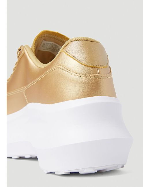 Comme des Garçons White Logo Sports Shoes for men