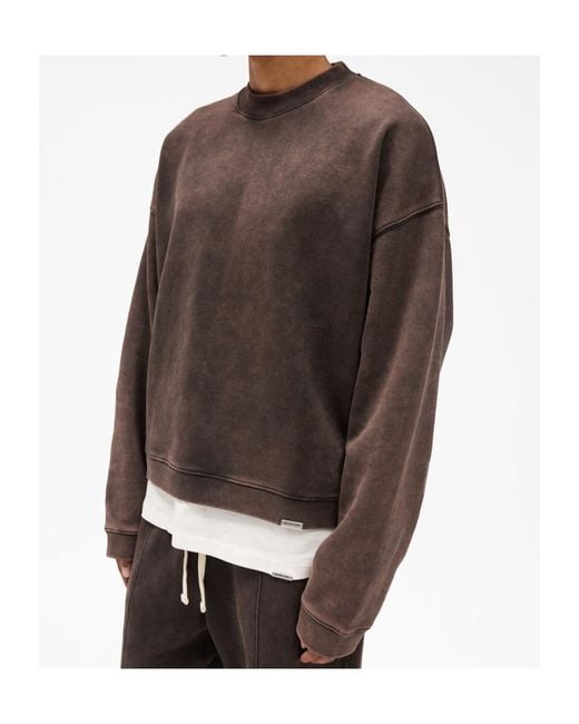 Represent Gray Initial Boxy Sweater for men