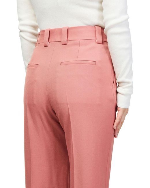 Chloé Pink Flared Pants