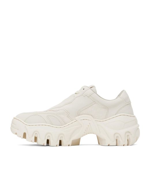 Rombaut White Round Toe Sneakers