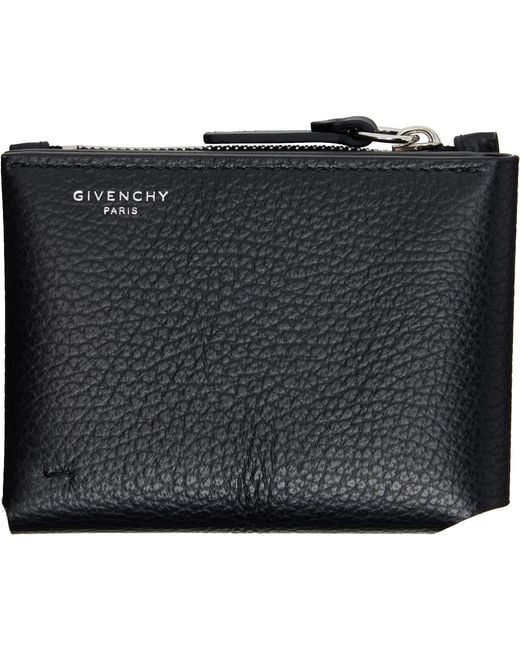 Givenchy Black Fold Wallet for men