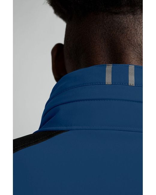 Canada Goose Blue Logo Decal Pocket Casual Jacket for men