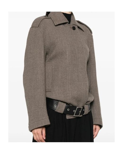 Seafarer Gray Michi Belted Jacket