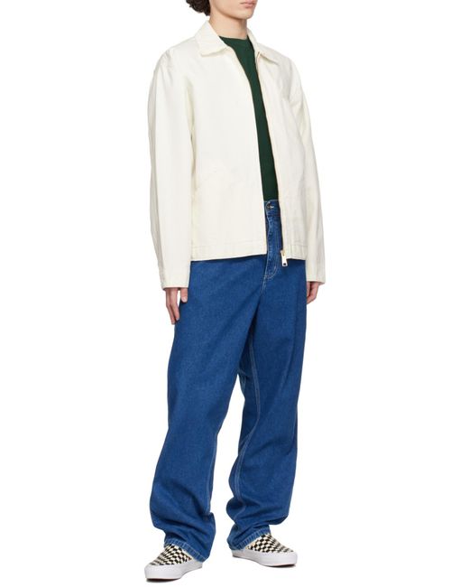 Carhartt Blue Single Knee Pants for men