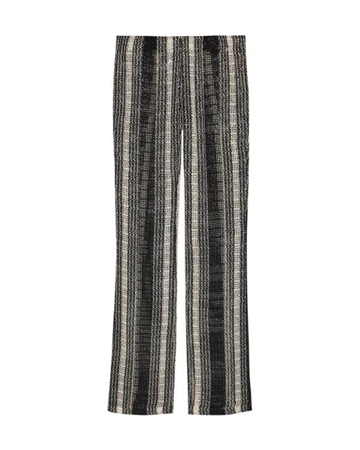 Missoni Gray Open-Knit Beach Trousers