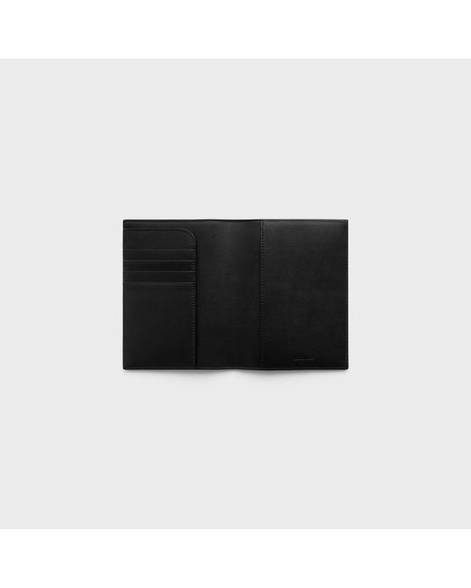 Céline Black Passport Cover Takeaway for men