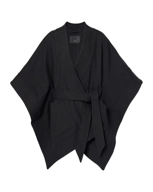 Wardrobe NYC Blue Belted Cape