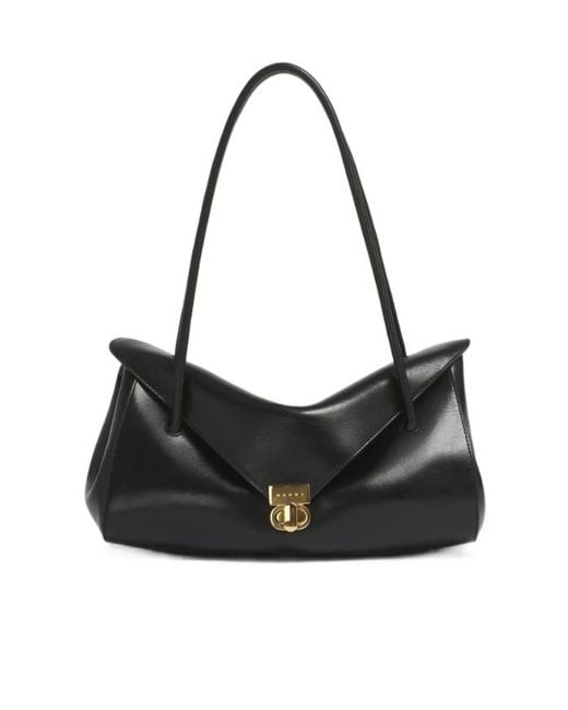 Marni Black E/W Shoulder Bag