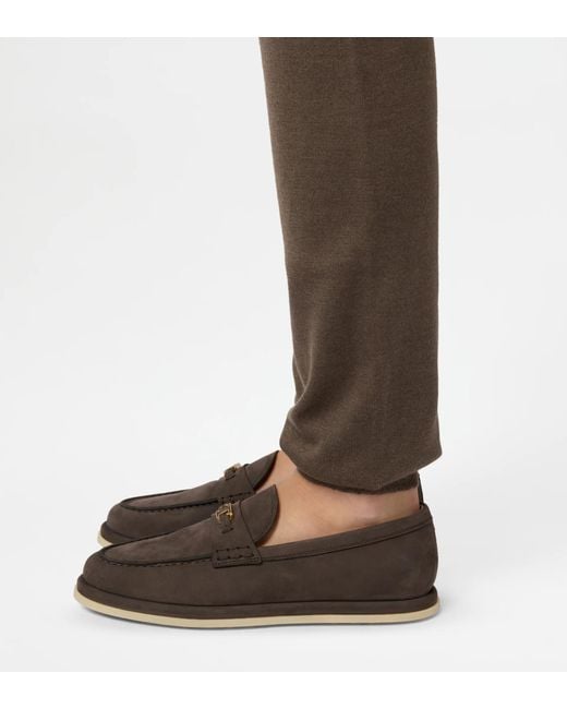 Tod's Brown Round-Toe Loafers