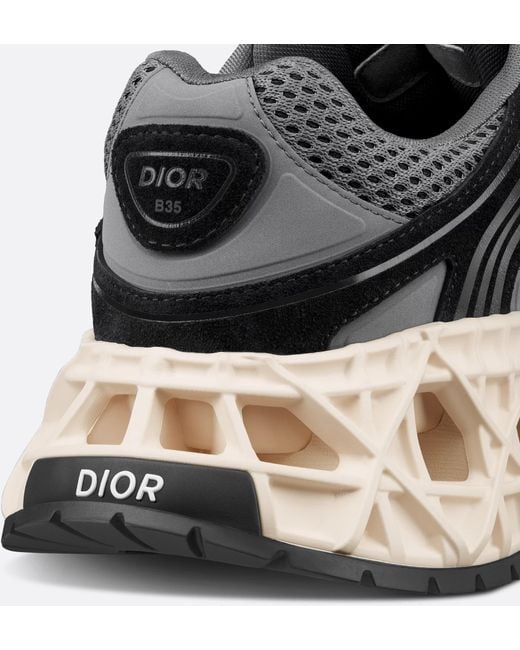 Dior Black Homme B35 Nxxt Sneakers for men