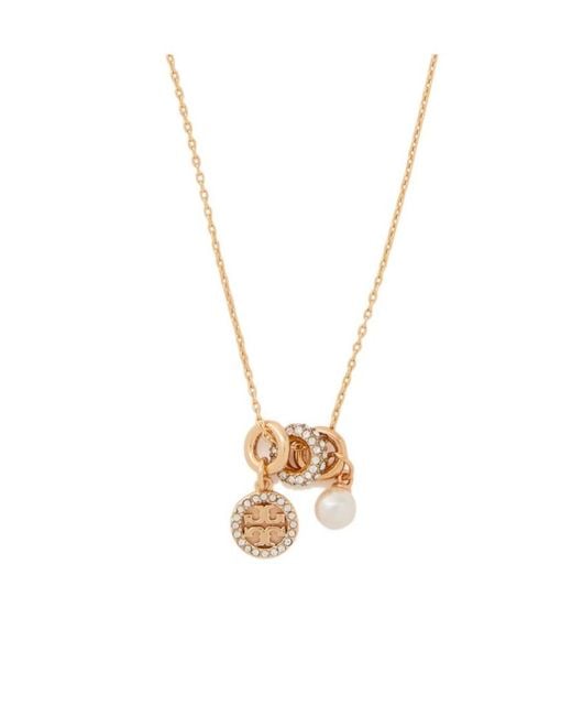 Tory Burch Metallic Goldplated Necklace