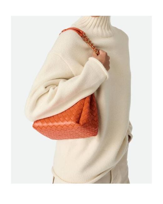 Bottega Veneta Orange Small Parachute Chain