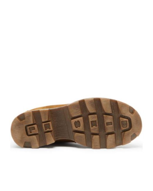 DIESEL Brown D-Hammer Combat Boots for men
