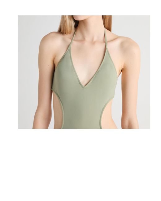 Paloma Wool Green Cutout Bikini