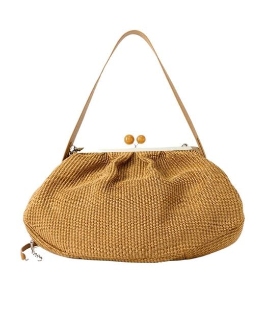 Weekend by Maxmara Natural Wkanabarro Large Pasticcino Bag