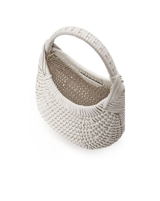 Loewe White Diamond Hobo Bag
