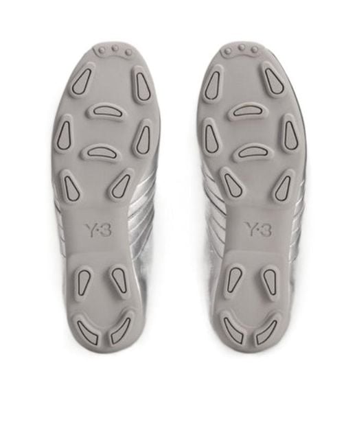 Y-3 Gray Field Low-Top Sneakers for men