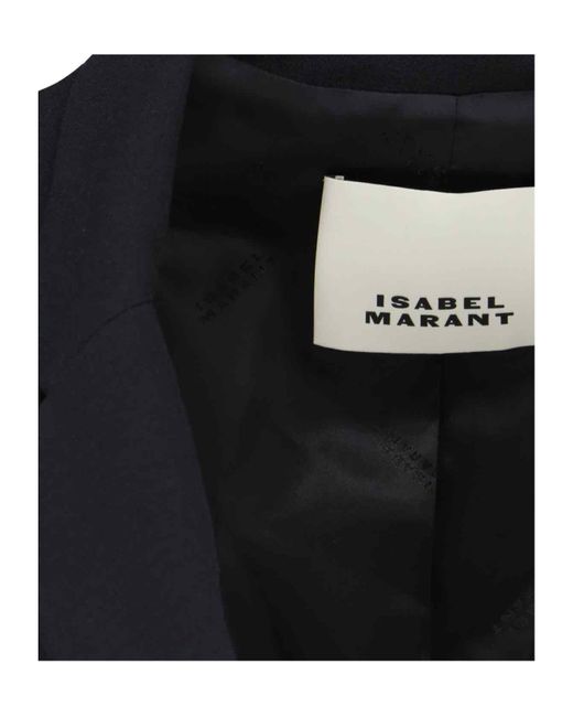 Isabel Marant Black Single Breasted Tailored Blazer