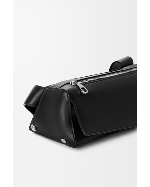 Loewe Black Puzzle Featherlight Crossbody Bag for men
