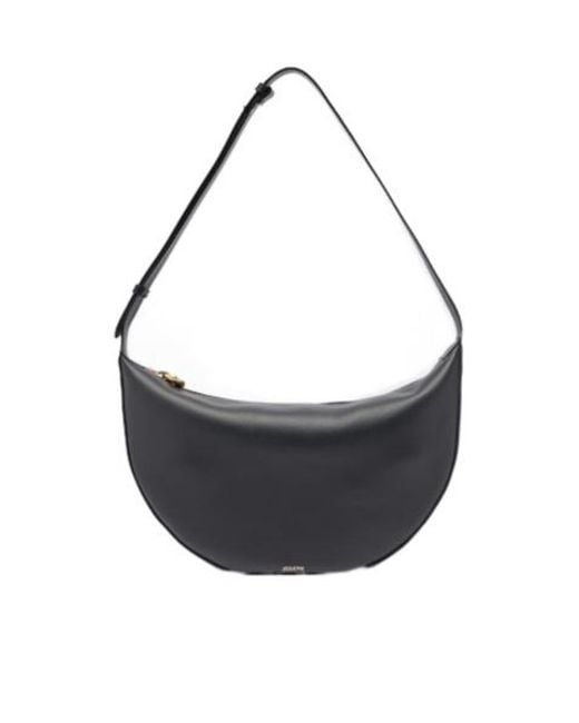 Joseph Gray Bean Medium Leather Shoulder Bag