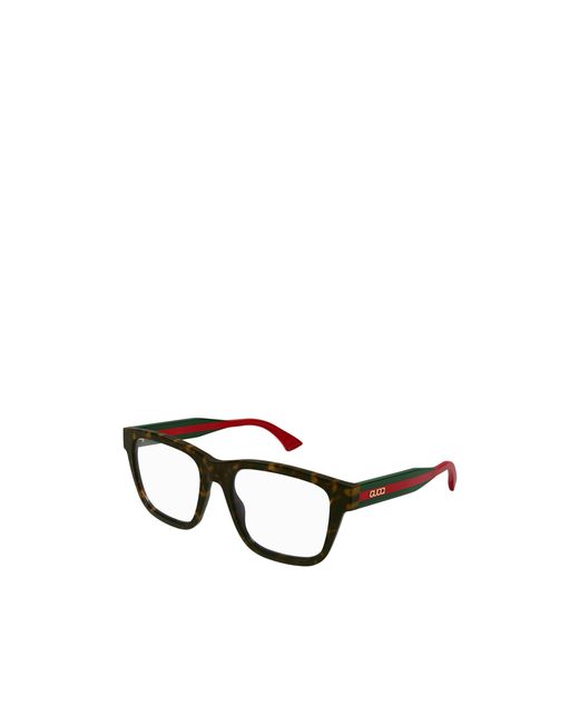 Gucci Multicolor Eyewear Square Frame Glasses for men