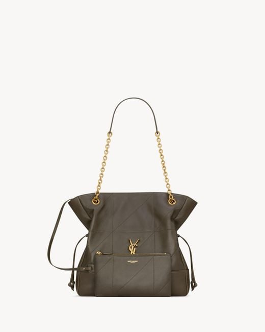 Saint Laurent Brown Small Jamie Shopping