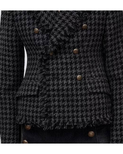 Dior Black Cropped Bar Jacket for men