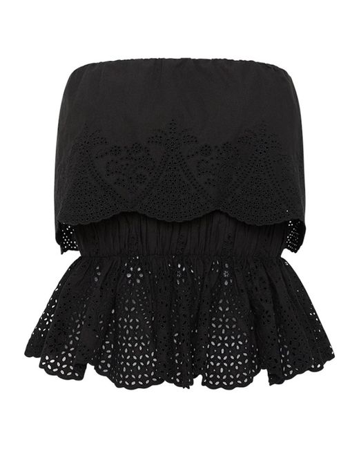 Posse Black Off-The-Shoulder Tops