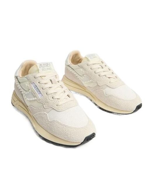 Autry White Reelwind Low Sneakers