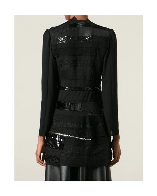 Junya Watanabe Black Single Breasted Blazer