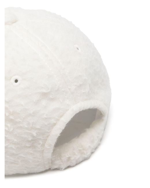 A.P.C. White Logo-Patch Cap for men