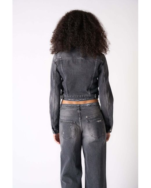 Givenchy Gray Collared Zip-Up Jacket