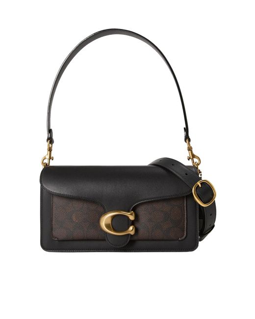 COACH Black Simple Single-Shoulder Bag
