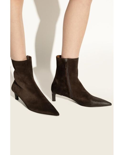Marsèll Black Marsèll Pointed Toe Ankle Boots