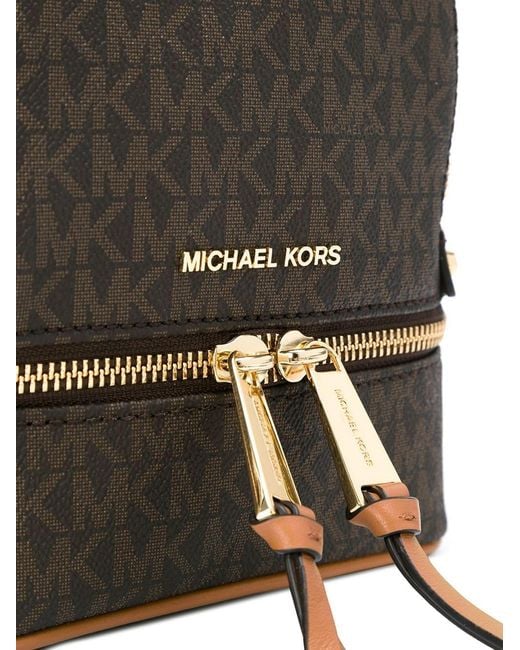 MICHAEL Michael Kors Brown Rhea Mini Backpack